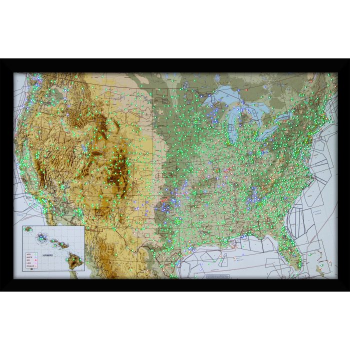 Full USA Metar Map with 1852 LEDs - Image 12