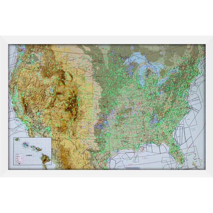 Full USA Metar Map with 1852 LEDs - Image 9