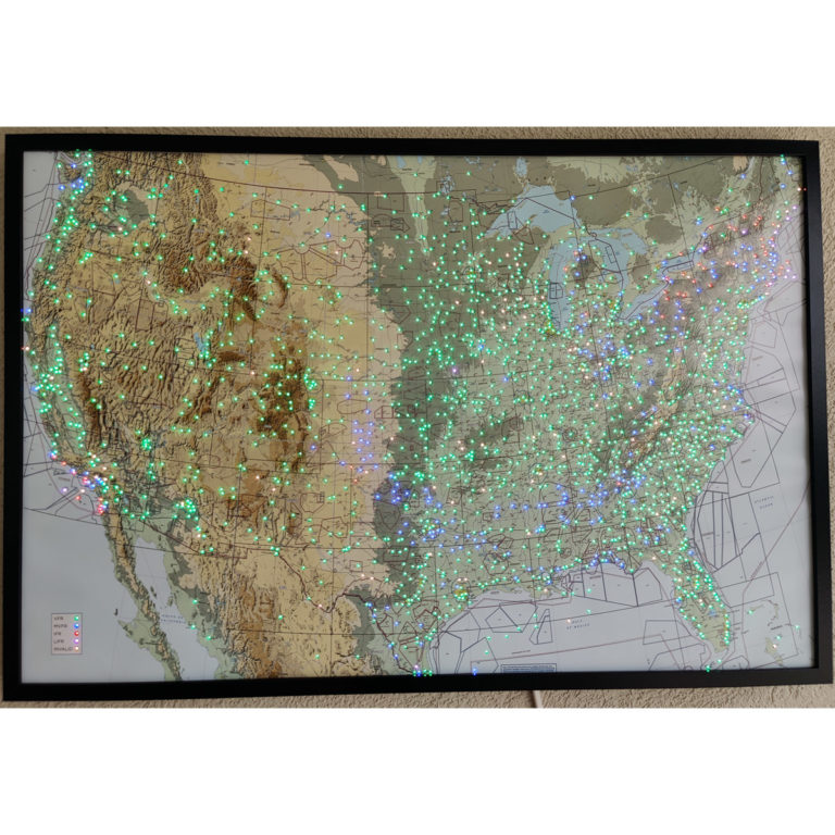 Pilotmap Led Metar Pilot Maps